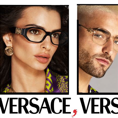 versace clear prescription clear glasses|Versace frames for prescription glasses.